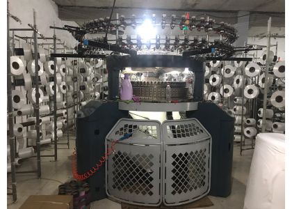 Strick- und Korallenmikrofasergewebe stricken in der Fabrik, Yuanshi County Zhengheng Textilunternehmen