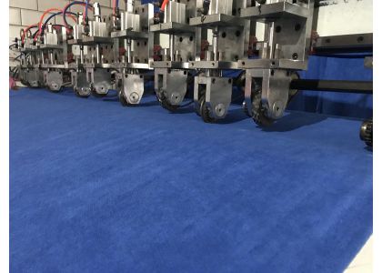 Ultrasonic laser cutting for microfiber towels and microfiber fabric