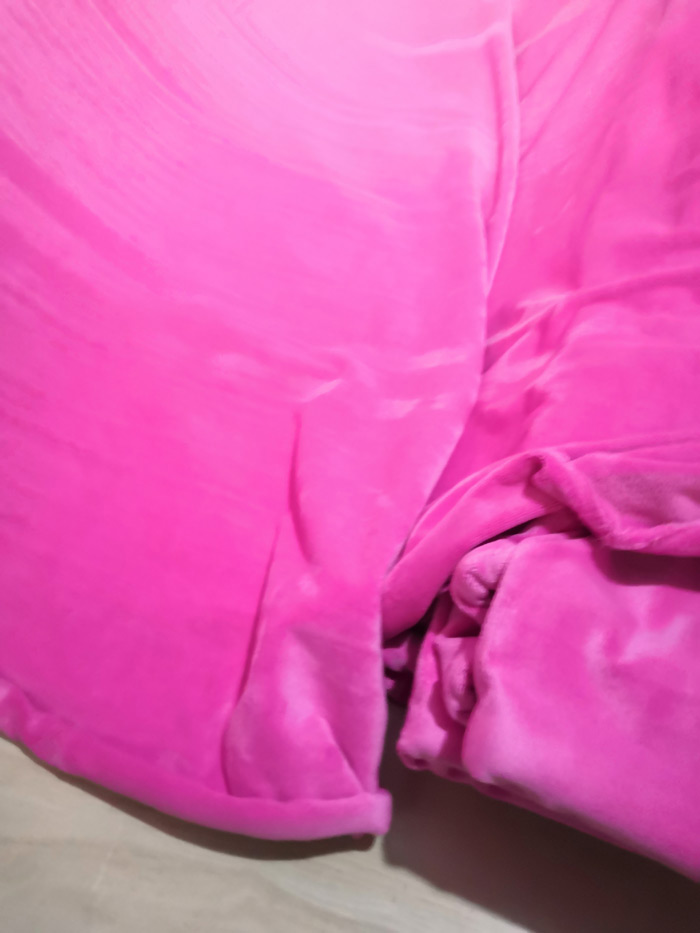 trama com toalha de microfibra de cabelo
