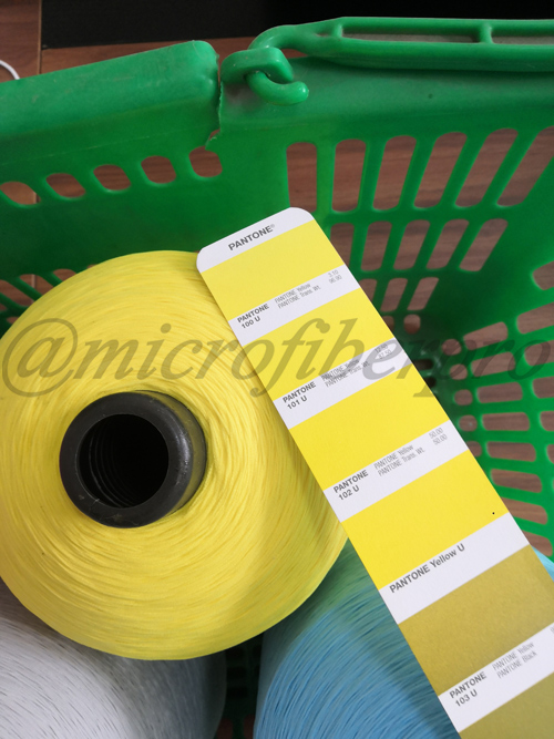 customized microfiber towels stiching line-4