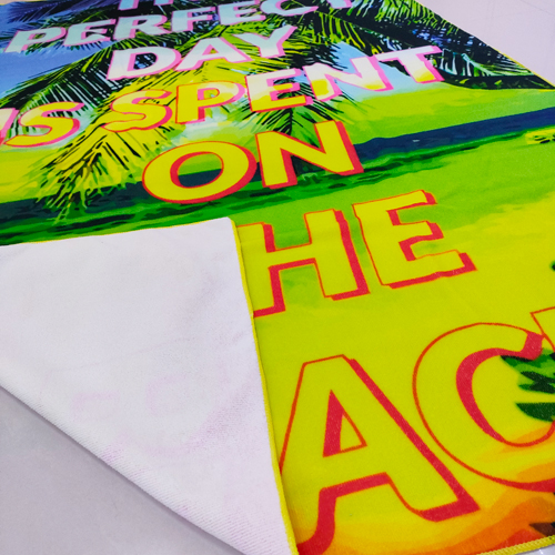 China factory customized microfiber printed beach towel-4