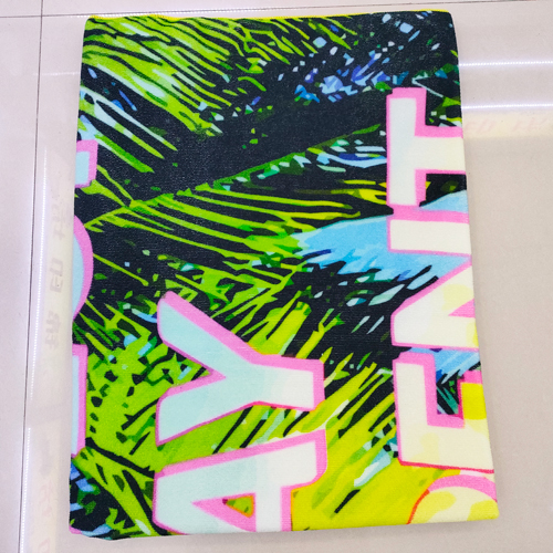 China factory customized microfiber printed beach towel-5