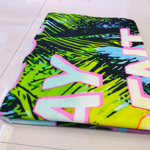 China factory customized microfiber printed beach towel-6