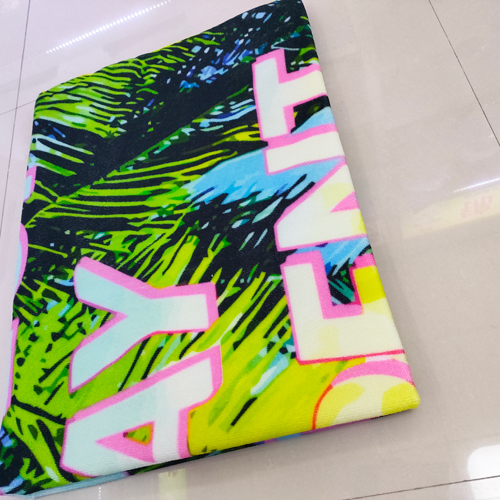 China factory customized microfiber printed beach towel-7