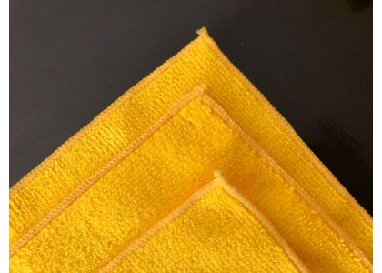 bord de couture / couture étroit pour les serviettes en microfibre, fil de taille plus petite et bord de coupe, mieux pour   le nettoyage de la voiture et les détails automatiques