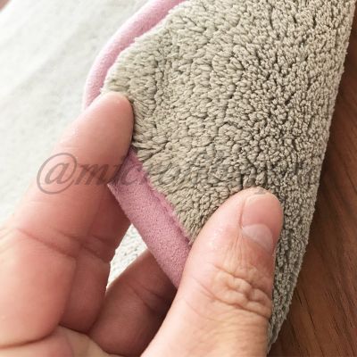 composited coral fleece towel