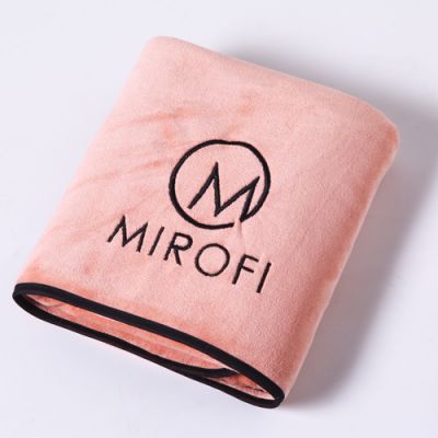 weft with hair towel